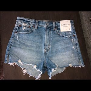 Abercrombie & Fitch High Rise Mom Shorts size 29/8
